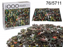 Puzzle for quarantine Wine bottles 1000 pieces