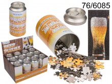 Puzzle of a can of beer