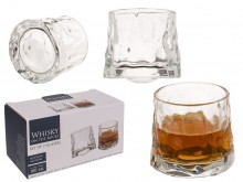 Set of two whiskey glasses - rock