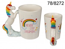 Ceramic unicorn mug