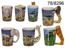 3D Wildlife Animals Mug