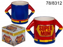 Super Mama mug - a super hero