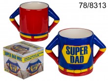 Super Dad mug - a super hero
