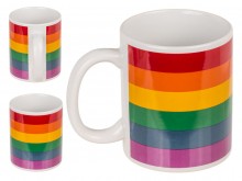 Rainbow stoneware mug - 300 ml