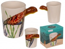 Turtle stoneware mug 300 ml