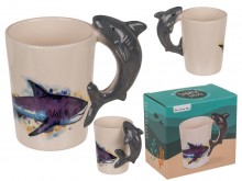 Shark stoneware mug 300 ml