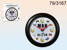 Man Clock with Sound