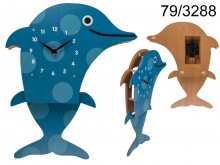 Часы с дельфинами