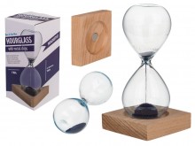 Magnetic hourglass blue