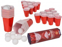 Beer party game - hexagonal ping pong