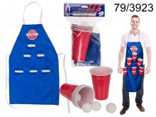 Party game - Beer Pong with an apron