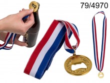 Bottle opener medal