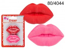 Hot Lips Eraser (2 pieces)