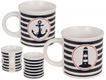 Marine stoneware mug II