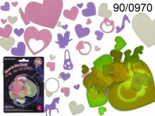 Glow-in-the-Dark Hearts and Accessories