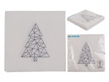 Christmas tree napkins