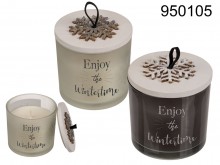 Enjoy the Wintertime winter candle