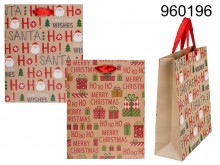 Mery Christmas gift bag 18 x 10 x 23 cm