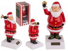 Solar figurine Santa Claus 15 cm