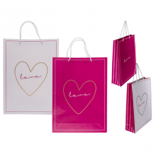 LOVE gift bag 25 x 8,5 x 34 cm