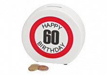 Happy 60 Birthday Money Box