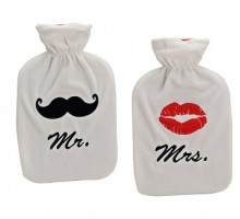 Mr. & Mrs. Hot Water Bottle