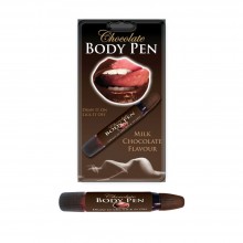 Chocolate marker for body painting