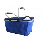 Koszyk na zakupy i pikniki - niebieski
