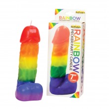 Rainbow penis XL - scented candle